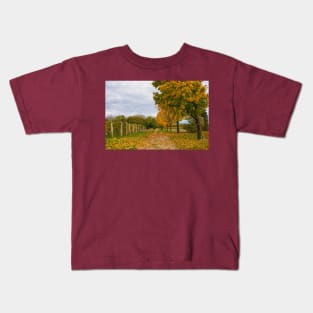 Autumn in Rural North East Italy Kids T-Shirt